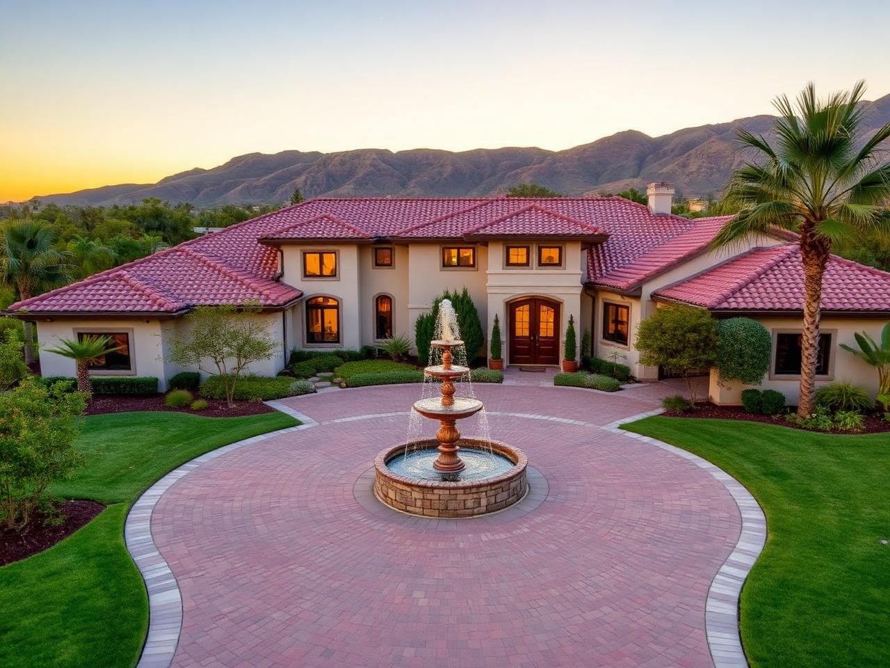 Mediterranean Revival Manor